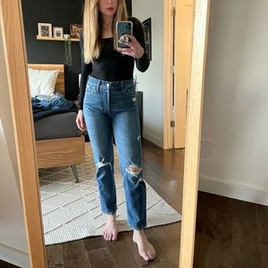 GAP Cheeky straight high rise jeans 26